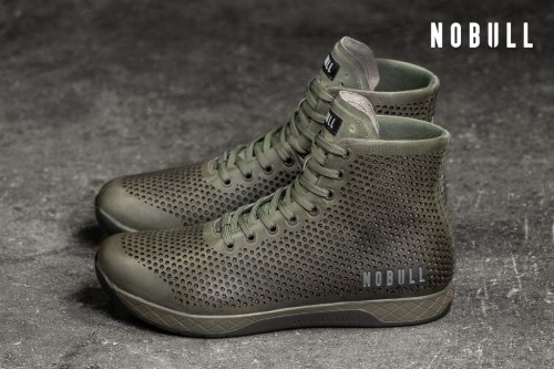 NOBULL Leather Womens High Top Trainers (M16370) Ireland